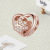 2021 European and American Style Warm Small Animal Series Cute Rose Gold Cat's Paw Beaded Bracelet Beads Accessories