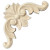 Wood Carving European-Style Trim Solid Wood Decals Cabinet Door Flower Background Wall Large Flower Corner Decoration Best Selling