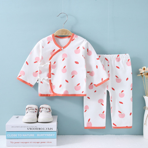 Newborn Baby Underwear Suit Pure Cotton Boneless Newborn Clothes Men and Women Baby Rompers Infant Base Clothing