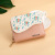 Colorful Small Floral Women's Short Wallet Two Fold Multifunctional Card Holder Zipper Student Leisure Coin Purse