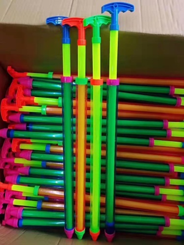 Children‘s Toy Water Gun Pull-out Drifting Water Gun Toy Stainless Steel Pull-out Water Gun Stall Water Toy