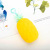 Popular Silicone Hanging Pineapple Pencil Case Coin Purse Factory Direct Sales Waterproof Fruit Three-Dimensional Zipper Coin Wallet