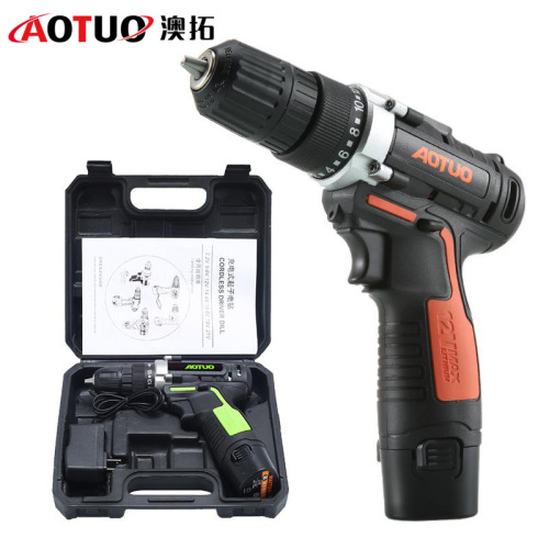 large congyou lithium rechargeable drill 12v electric screwdriver screwdriver machine rechargeable hand drill household lithium electric drill