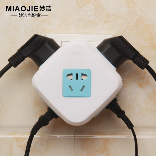 cube socket vertical wireless conversion socket one turn five multi-function wireless converter plug extension power strip