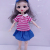 New Machine Edge Barbie Doll 30cm Fashion Casual Set Sports Style Music Doll Keychain Doll