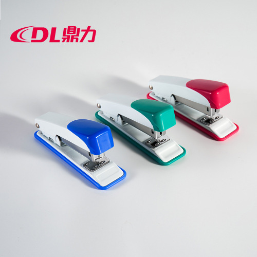Factory Wholesale Dingli Stapler Office Metal Medium Size No. 12 Stapler Binding Machine Standard 24/7 Stapler