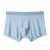 Factory Direct Sales Men's Ice Silk Seamless Panties Boxers Summer Solid Color Breathable Shorts Boxers Underpants Men