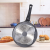 round Non-Stick Frying Pan with 4 Holes Flat Bottom