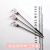 Pink Crystal Glue UV Glue Tool Digging Noodle Spoon Stirring Rod Poke Bubble Needle Pliers Tweezers DIY Handmade Material