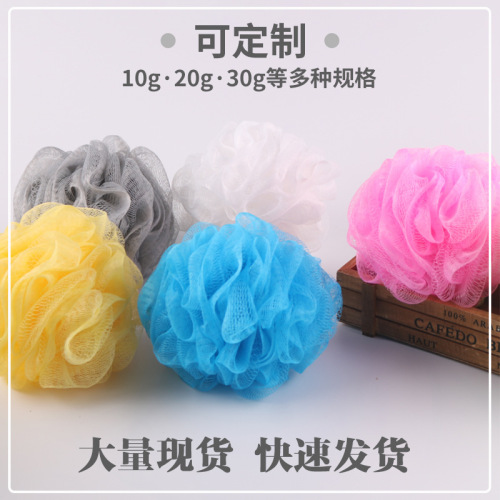 bath ball bath flower wholesale high-end non-scattered soft bath ball cute female foaming bath bath supplies bath ball