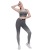 Foreign Trade Original European and American Hip Lifting Yoga Clothes Women's Fitness Suit Hollow Running Quick Drying Clothes Sportswear Two-Piece Suit