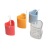 DIY Handmade Candle Mould Three-Dimensional Columnar Love Concave Top Love Candle Mould Plastic Acrylic Mold