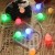 LED Solar String Lights Christmas Festival Outdoor Camping Tent Canopy Wedding Decoration Star Lights Ball Colored Lights