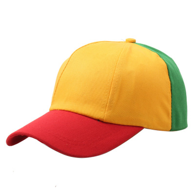Customized Five-Piece Hat Enterprise Advertising Five-Piece Hat Color Matching Customized Company Logo Activity Five-Piece Hat