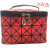 Cross-Border Laser PU Leather Folding Cosmetic Bag Women's Portable Travel Bag Waterproof Storage Wash Bag Suitcase Wholesale