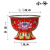 Enamel Color Goblet for Bowl Tribute Buddha Front Buddha Worship Small Bowl Ceramic Water Supply Vegetarian Food Bowl Lotus Bowl Eight Auspicious Symbols Buddha Utensils