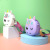 Cross-Border New Arrival Deratization Pioneer Silicone round Head Unicorn Crossbody Bag Children's Educational Decompression Toy Coin Purse