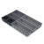 Tableware Storage Combination Drawer Storage Box 7-Piece Gray Kitchen Spoon Storage Plastic Box Knife and Fork Tool Box