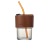 Bamboo Joint Cup Lid Straw Glass Cup Couple Good-looking Coffee Cup New Water Cup Trending Creative Gift Cup