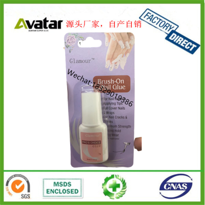 INGCA IANTALD support personal label instant dry glue thick & strong liquid nail art adhesive super glue nail glue 