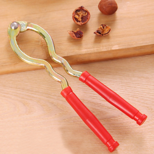 red handle walnut clip walnut clip nut clamp walnut clip iron walnut clip 1 yuan store supply
