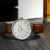 Factory Direct Sales Watch Wholesale New Belt Watch Men's Ultra-Thin Quartz Watch Men's Foreign Trade Watch