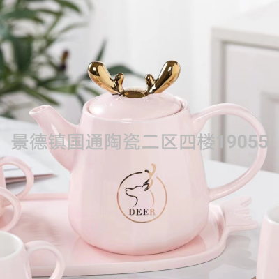 Coffee Pot Kettle Teapot Kettle Cold Kettle Foreign Trade Export Tray Kitchen Supplies