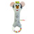 Factory Wholesale Earthmama Rattle Hand Rattle Parent-Child Comfort Toy Grip Plush Rattle