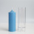 One-Piece Pointed Top Cylindrical Church Top Aromatherapy Candle Plastic Mold Thin Retro Church Head DIY Candle