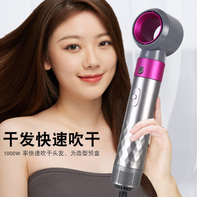 Cross-Border Hair Styling Hair Dryer Hair Curling Comb Five-in-One Hot Air Comb Hair Curler Hair Curler Hair Curler and Straightener Dual-Use Hair Straightener