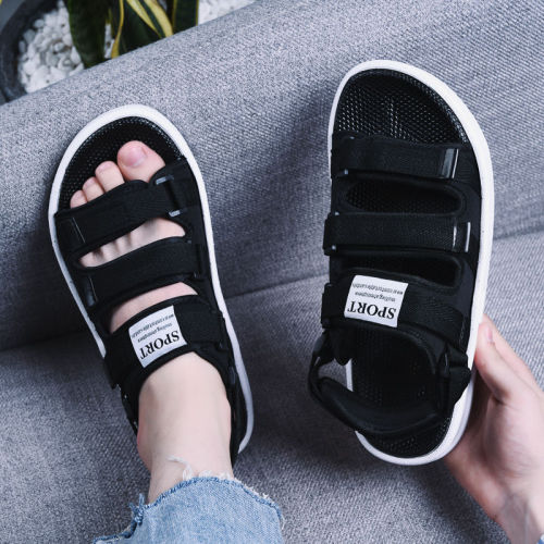 Cross-Border New Arrival Sandals Men‘s Summer Dual-Use Beach Slippers Vietnamese Sandals Korean Style Trendy Couple Fashion Outerwear