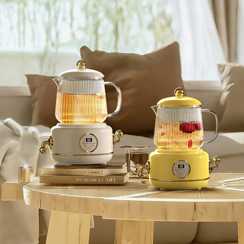 Miss President Household Health Bottle Office Scented Tea Electric Stew Cooker Electric Heating Water Boiling Cup Small Electric Stew Pot Health Pot