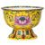 Enamel Color Goblet for Bowl Tribute Buddha Front Buddha Worship Small Bowl Ceramic Water Supply Vegetarian Food Bowl Lotus Bowl Eight Auspicious Symbols Buddha Utensils