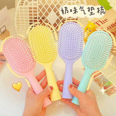 Comb for Women Only Curly Long Hair Air Cushion Scalp Meridian Massage Comb Airbag Ribs Rolling Comb Household Portable Men