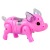Internet Celebrity Electric Rope Pig Electric Luminous Music Rope Pig TikTok Same Children's Toy Stall Wholesale