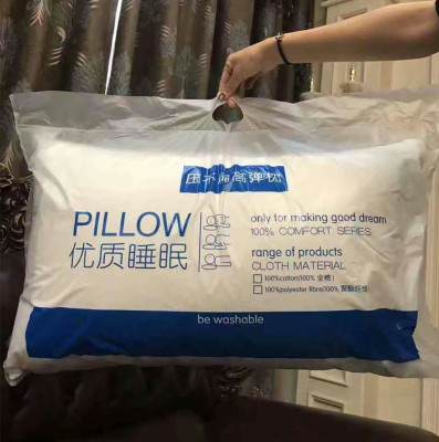 Factory Direct Sales Wholesale Non-Flat Heelton Hotel Pillow Five-Star Hotel Gift Pillow WeChat Hot-Selling