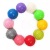 7.5 Cm9.5cmpvc Acanthosphere Massage Acupuncture Point Grip Strength Ball Pointed Nail Fascia Yoga Ball Fitness Ball