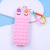 Cross-Border New Deratization Pioneer Silicone Pencil Case Children Cartoon Pencil Bag Pop It Decompression Pencil Case Stationery Storage