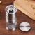 Manufacturers Supply Exquisite Stainless Steel Manual Pepper and Crude Salt Grinder