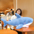 Blue Shark Doll Bed Sleep Hug Super Soft Plush Toy Net Red Doll Birthday Gifts for Men and Women
