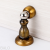 European-Style Pattern Bronze Door Suction Door Stop Thickening plus Size Cup Head Strong Magnetic Floor Knob Wooden Door Punching Door Wall Suction