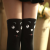 Pretty Girl Warrior Socks Printed Stitching Fake Thigh High Cartoon Cute Female Student Stockings High Pantyhose