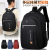2022 Summer New Nylon Solid Color Business Backpack Computer Bag for Middle School Students Men's and Women's Schoolbags Large Capacity Delivery