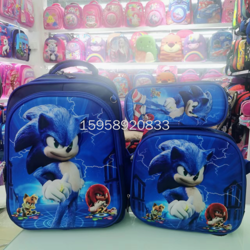 Schoolbag Backpack Cartoon Bag Backpack 3D Bag children‘s Bag Student Bag Gift Bag Trolley Bag 