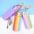 Cross-Border New Deratization Pioneer Silicone Pencil Case Children Cartoon Pencil Bag Pop It Decompression Pencil Case Stationery Storage