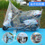 Transparent Electric Vehicle Cover Bicycle Clothes Four Seasons Universal Rain-Proof Dustproof Cartoon Extra Thick Car Clothes