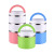 Factory Direct Supply round Stainless Steel Insulated Lunch Box Lunch Bucket Polka Dot Color Insulated Bucket Student