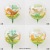 Factory Direct Sales 22-Inch 4D Printed Ball Aluminum Foil Balloon 4D Transparent Forest Jungle Animal Theme Decoration