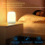 Simulation Sunrise and Sunset Led Wake-up Light Colorful Smart Wake-up Light Smart Bedside Children's Alarm Clock Table Lamp