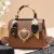  Love Embroidered Trendy Women's Bags Shoulder Handbag Messenger Bag Factory Wholesale 15196